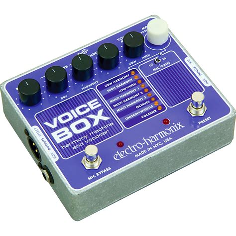 electro harmonix voice box|vocal delay pedal.